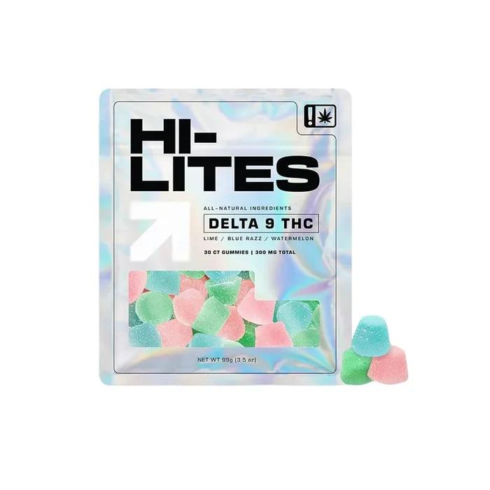 Modern Herb Co Hi-Lites Delta 9 THC Vegan Gummies – 30pc