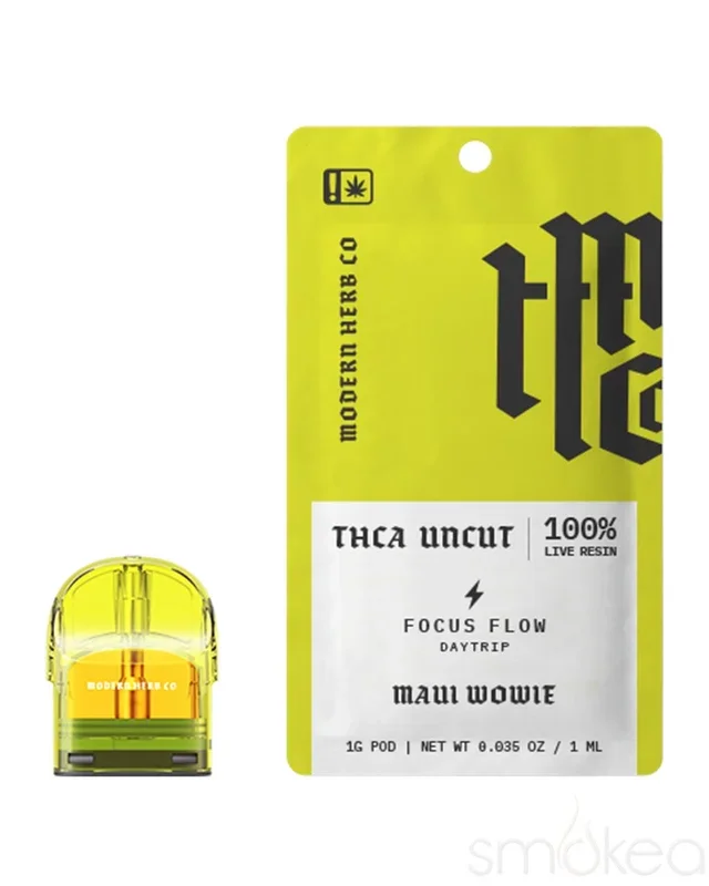 Modern Herb Co THCA Live Resin Uncut Pod Refill – Maui Wowie