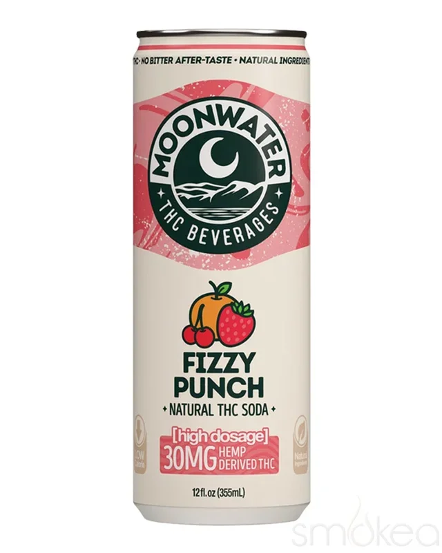 Moonwater High Dosage THC Infused Soda – Fizzy Punch
