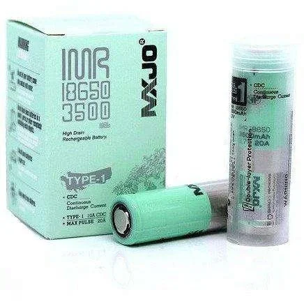 MXJO 18650 3500mAh Flat Top Battery Type 1
