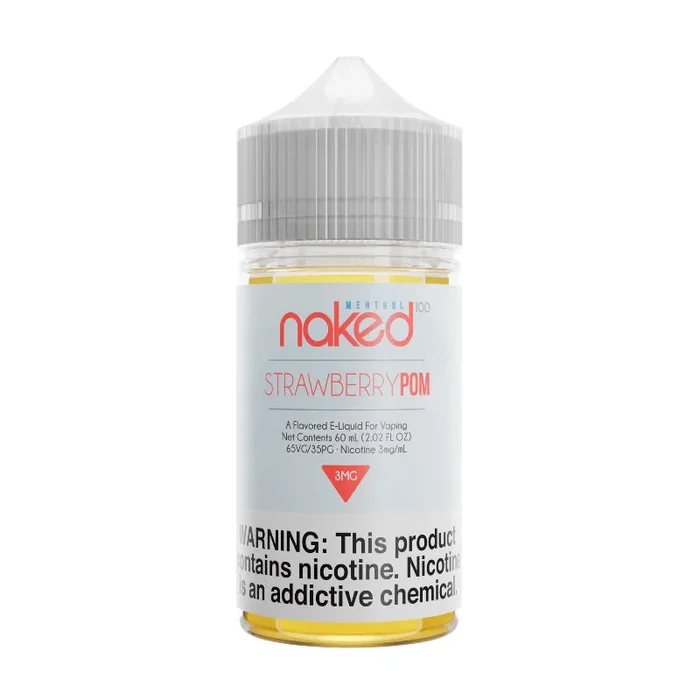 Naked 100 – Strawberry POM Menthol 3mg