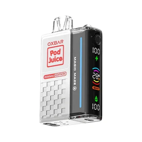 Oxbar Magic Maze 2.0 Pod Juice 30K – Clear Red Disposable Vape