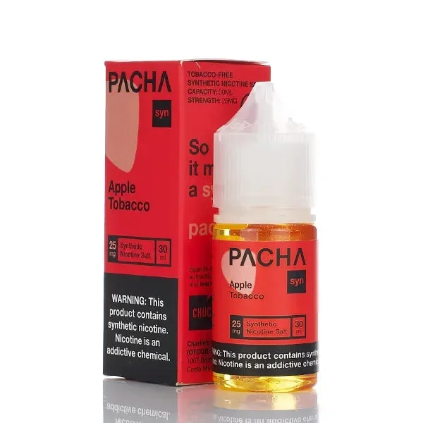 Pachamama Syn Salts – Apple Tobacco – 30ml