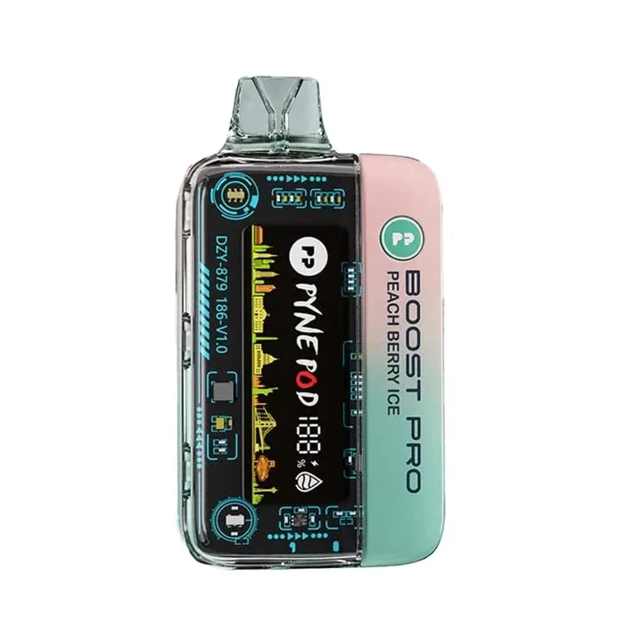 Peach Berry Ice Pyne Pod Boost Pro 20000