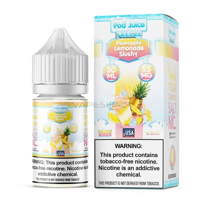 Pineapple Lemonade Slushy Freeze – Pod Juice – 30ml