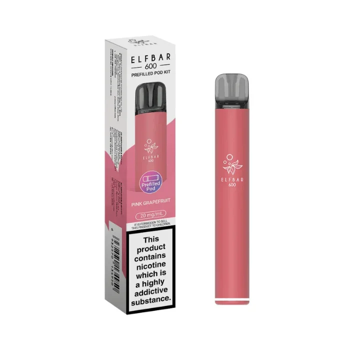 Pink Grapefruit – Elf Bar 600 Prefilled Kit