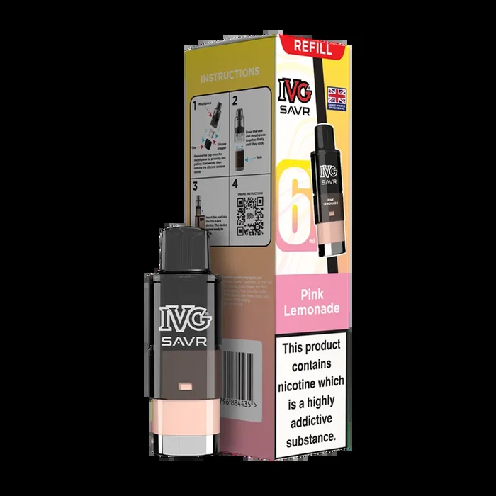 Pink Lemonade IVG SAVR Refill Pack