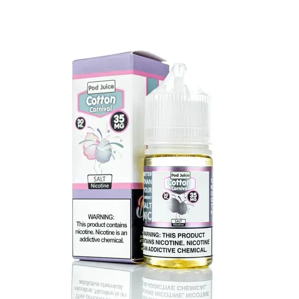 Pod Juice Salt – Cotton Clouds – 30ml