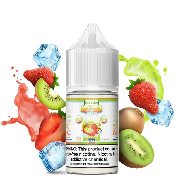 Pod Juice TFN Salt Nic – Strawberry Kiwi Freeze | 30ml