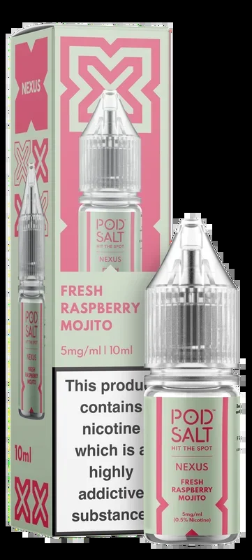 Pod Salt Fresh Raspberry Mojito – Nexus E-Liquid