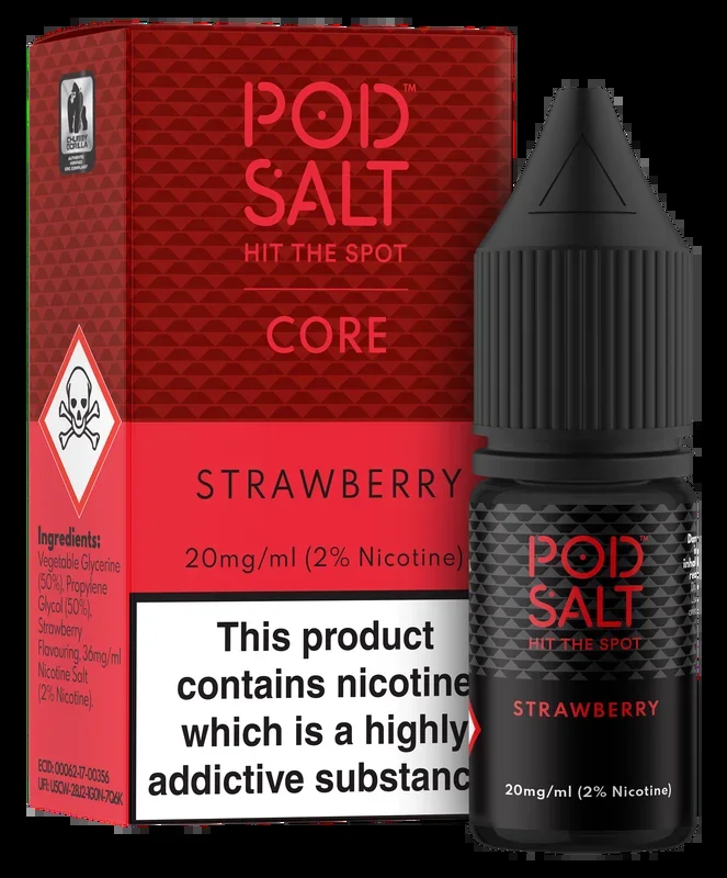 Pod Salt Strawberry – Core E-Liquid
