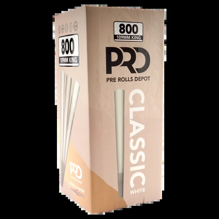 Pre Rolls Depot Paper Cones – King Size – 800pc