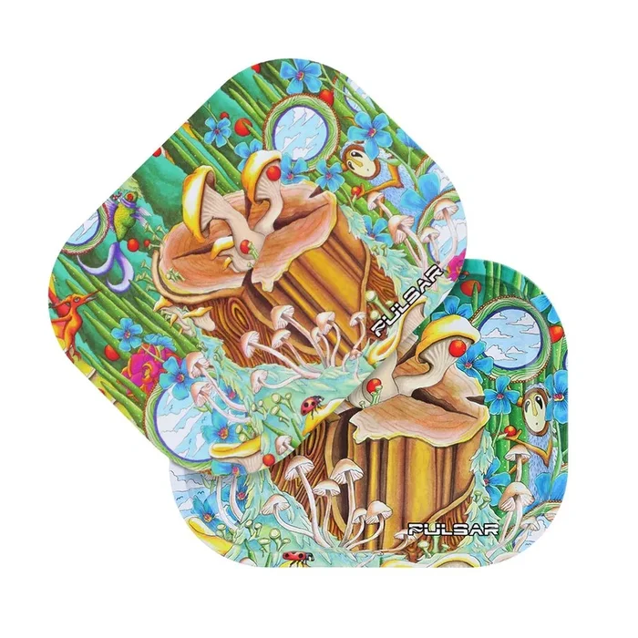 Pulsar Mini Rolling Tray & Lid Kit – Where Love Is Alive / 7″x5.5″
