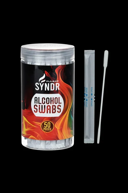 Pulsar SYNDR Alcohol Cotton Cleaning Swabs – 50ct