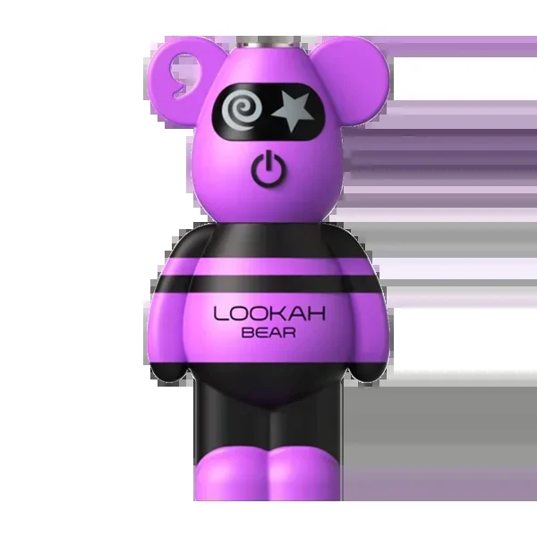 Purple LOOKAH Bear Battery