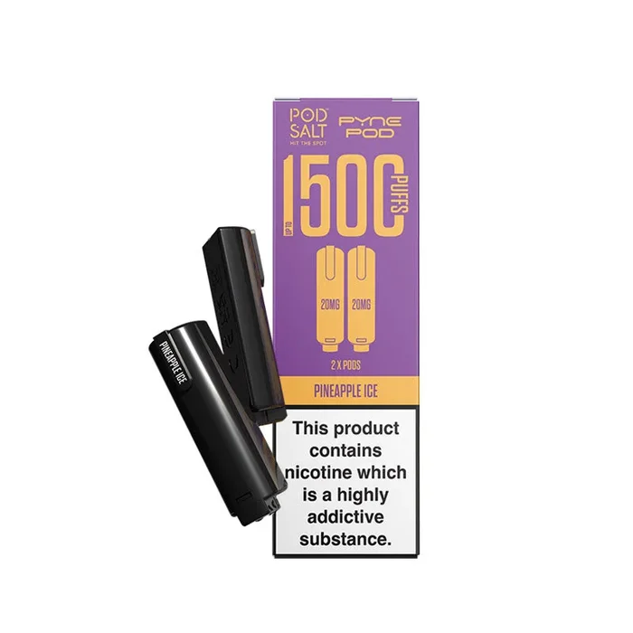 Pyne Pod 2in1 Pineapple Ice Prefilled Vape Pods – Pod Salt Edition