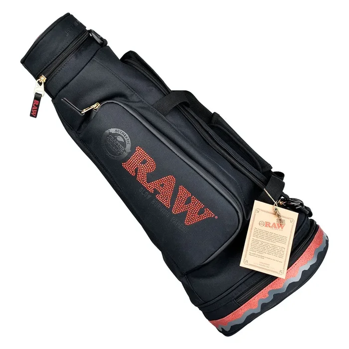 RAW Multi-compartment Cone Duffel Bag – 21″x9″ / Black