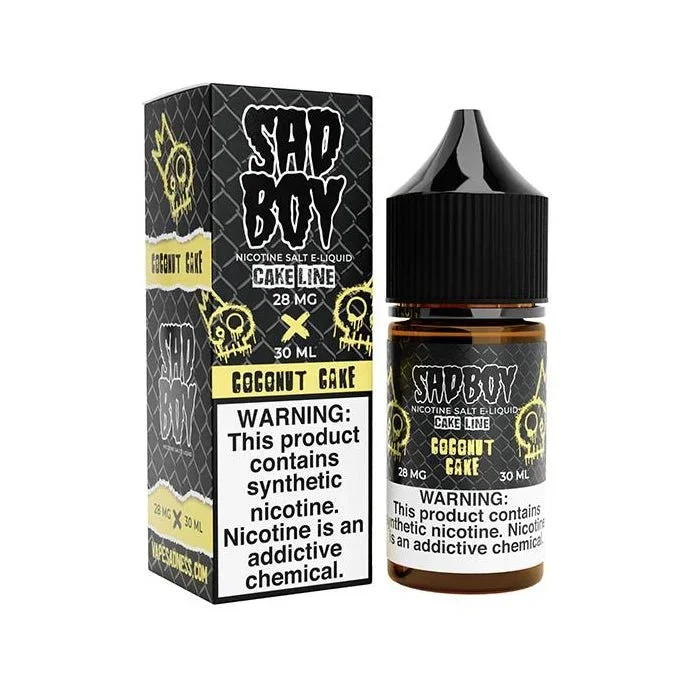 SADBOY SALTS – COCONUT CAKE – 30ML