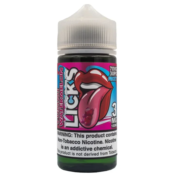 SALE! LICKS E-LIQUID FROZTY YUMMI WATERMELON – 100ML