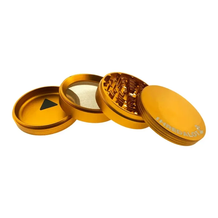 Sir Shredalot 4 Piece Metal Herb Grinder – 100mm