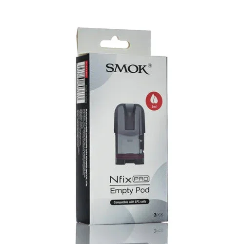 SMOK NFIX Pro Empty Replacement Pod Cartridge – 3PK