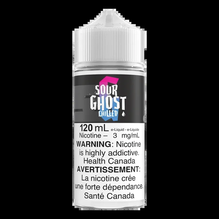 Sour Ghost 120mL E-liquid – Chilled