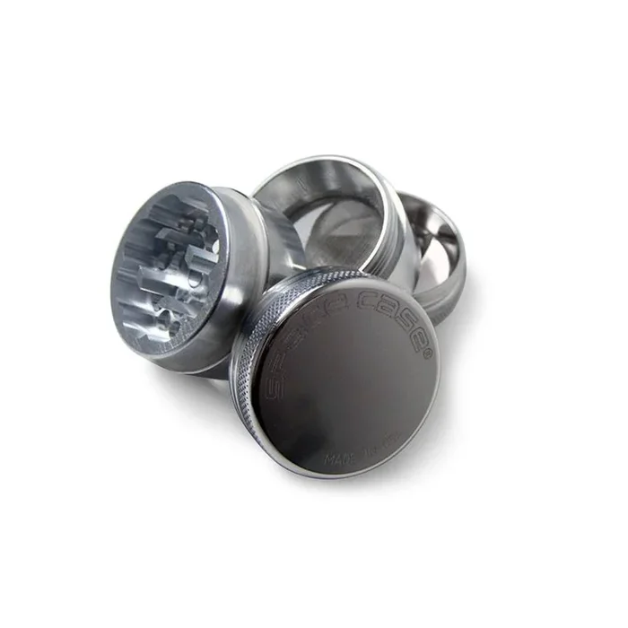 Space Case Scout 4 Piece Mini Grinder Sifter With Storage Container