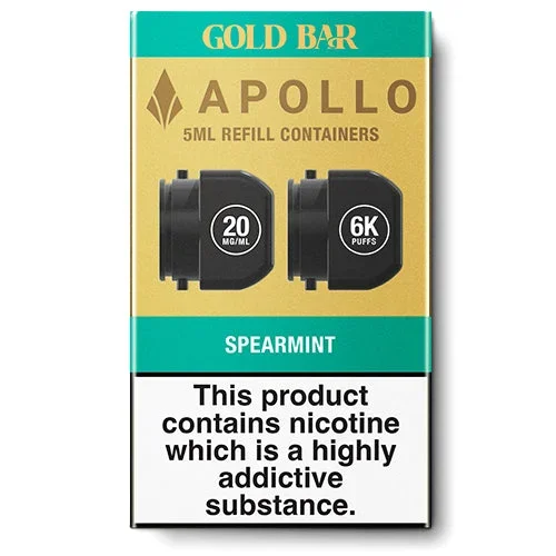 Spearmint Gold Bar Apollo Pods by Vape Gold