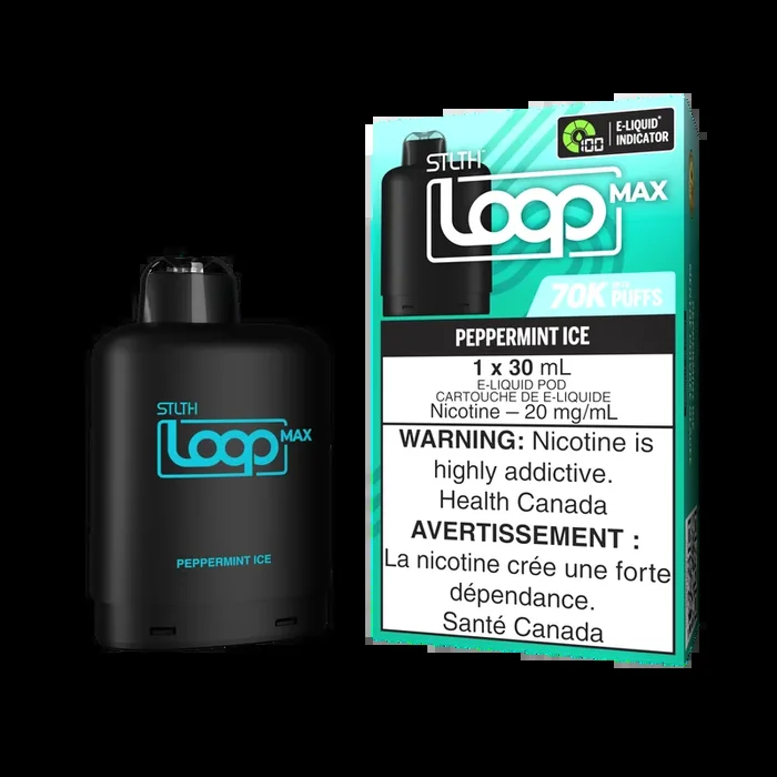 STLTH LOOP MAX Pod Pack – Peppermint Ice