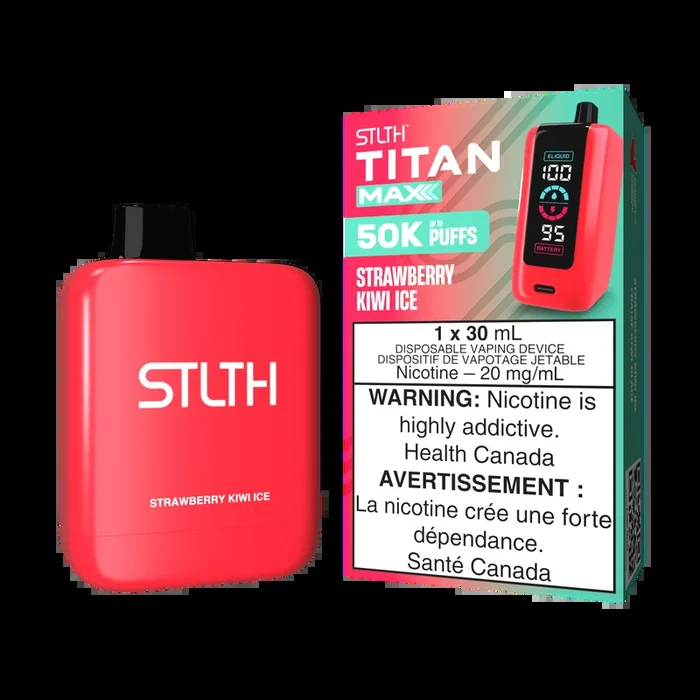 STLTH TITAN MAX – Strawberry Kiwi Ice