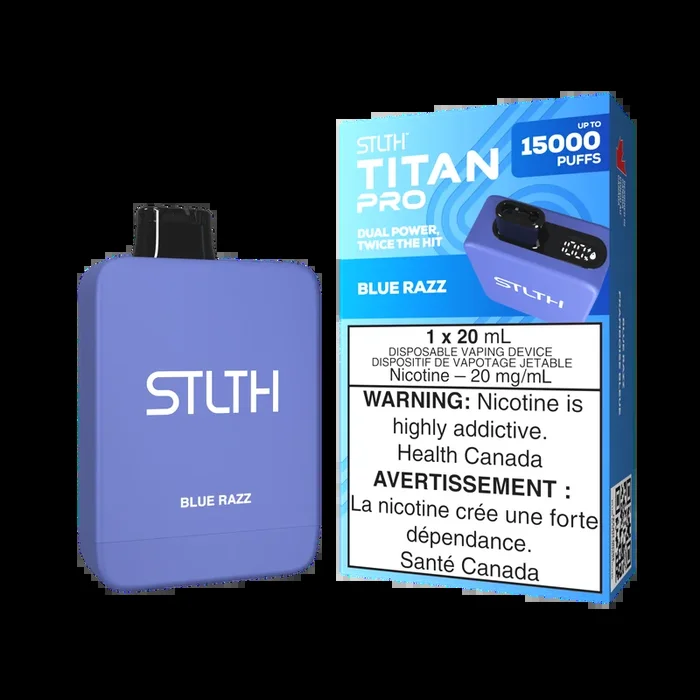 STLTH TITAN PRO – Blue Razz