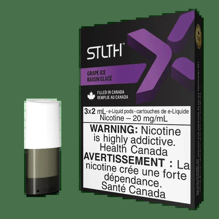 STLTH X Pod Pack – Grape Ice