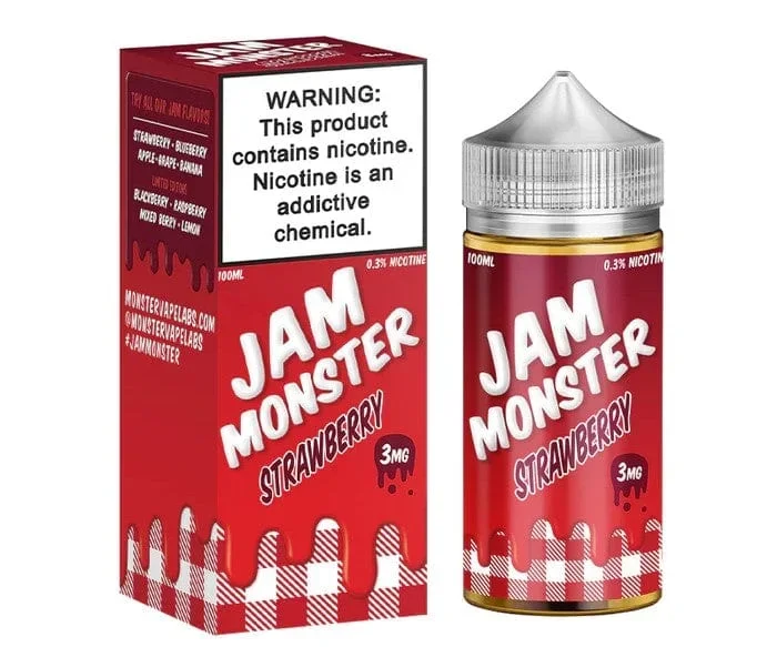 Strawberry – Jam Monster – 100mL