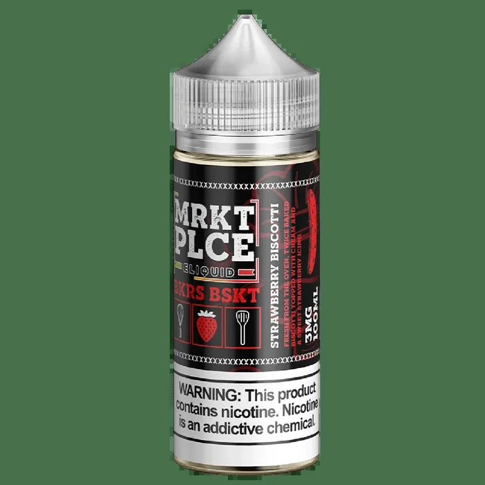 Strawberry Biscotti – MRKT PLCE – 100mL