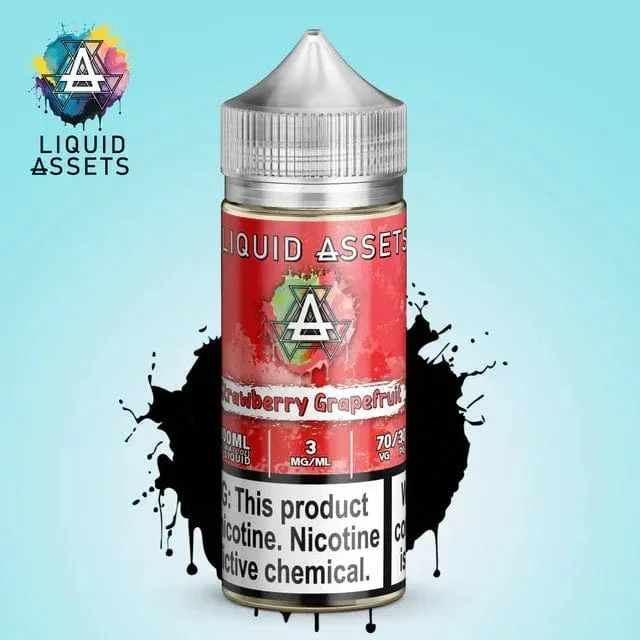 Strawberry Grapefruit – Liquid Assets – 100mL