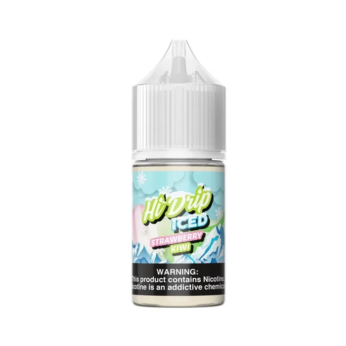 Strawberry Kiwi ICED SALT – Hi Drip – 30mL