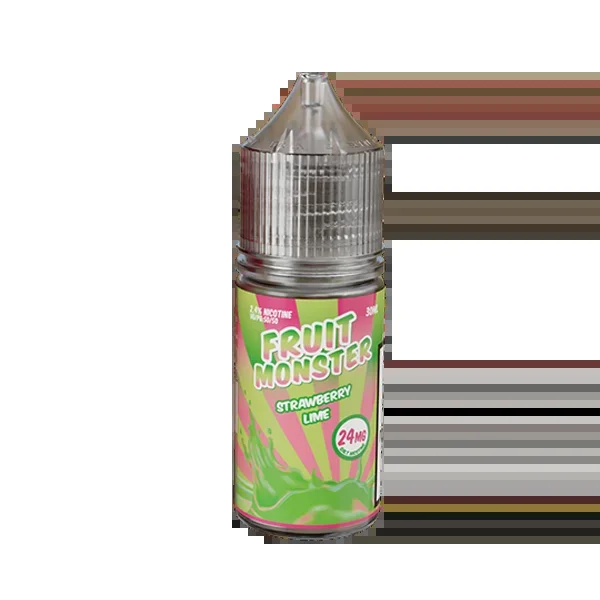 Strawberry Lime Fruit Monster Salt Vape Juice