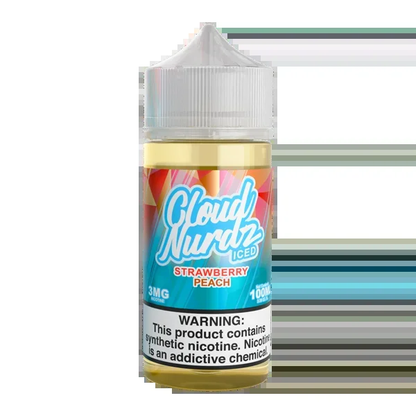 Strawberry Peach Cloud Nurdz Iced eJuice