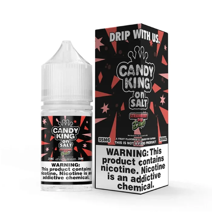 Strawberry Pop Drops SALT – Candy King – 30mL