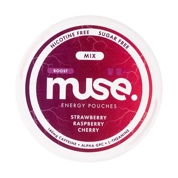 Strawberry Raspberry Cherry Energy Pouches by Muse