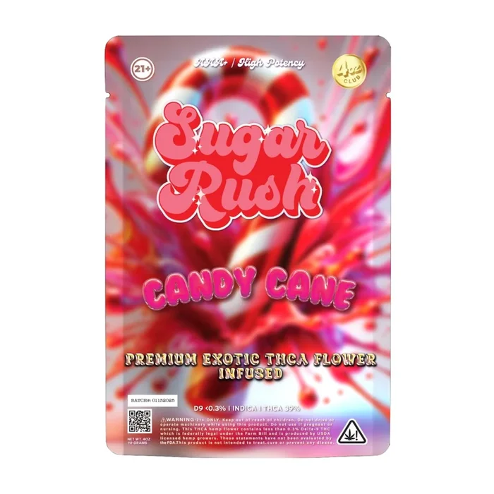 Sugar Rush Premium THCa Flower – 3.5g (Pink Label)
