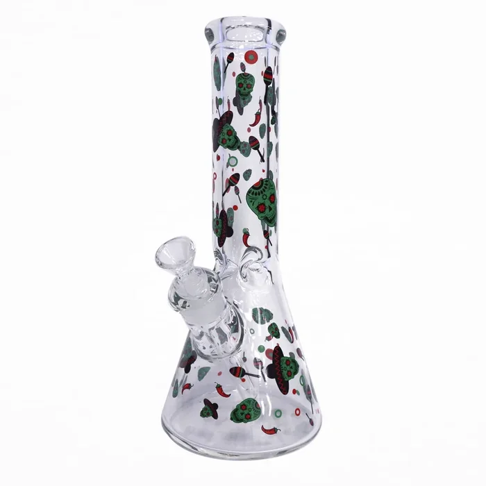 Sugar Skull 12″ Bong