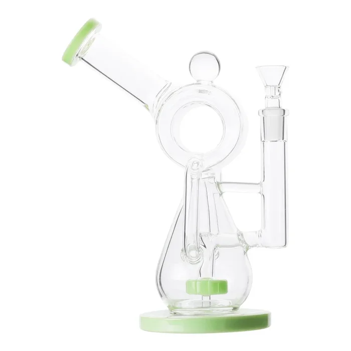Teardrop Matrix Perc Bong – 9in