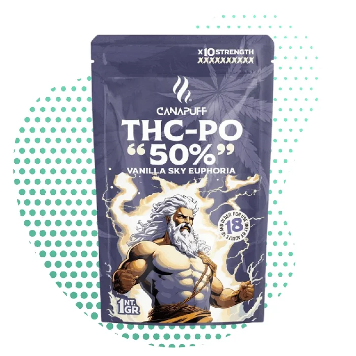THC-PO Flowers Vanilla Sky Euphoria 50%