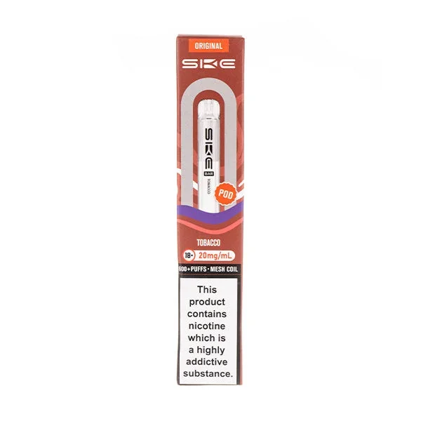 Tobacco Crystal Bar 600 Prefilled Pod by SKE