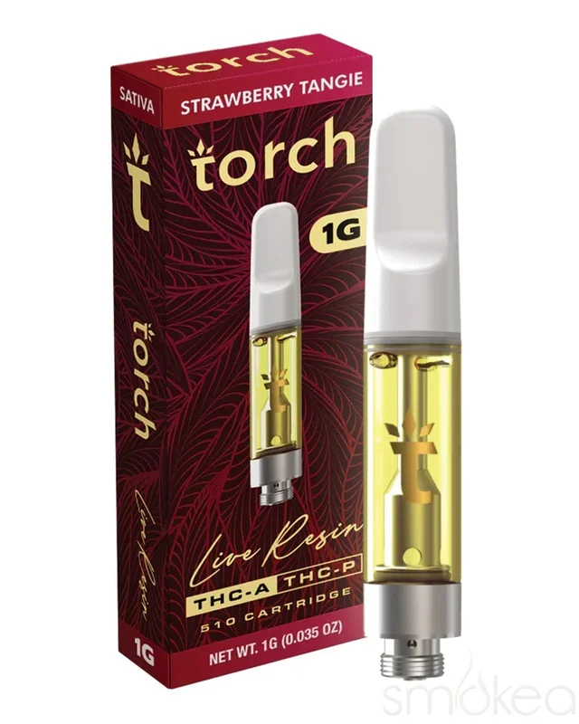 Torch 1g THCA Live Resin Blend Cartridge – Strawberry Tangie
