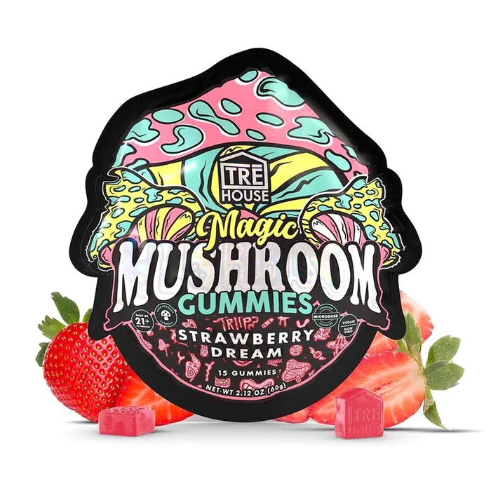 Tre House Magic Mushroom Gummies – Strawberry Dream