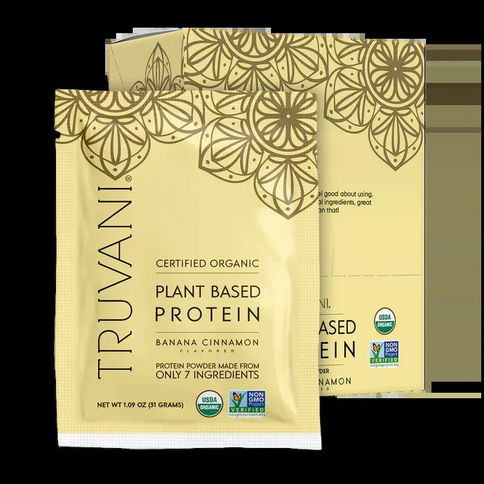 Truvani Banana Cinnamon Plant Protein – Single Serving