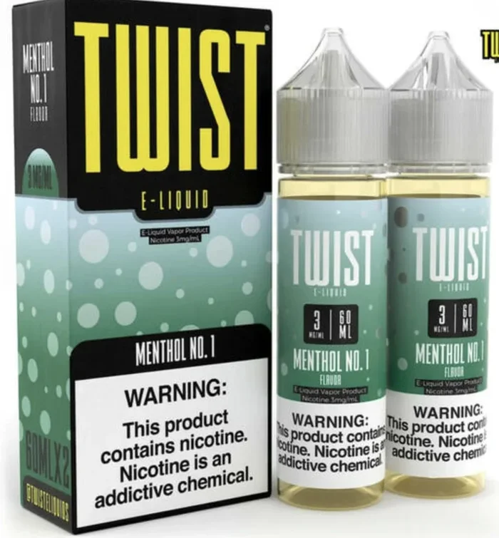 Twist E-Liquids Menthol No. 1. Menthol flavors