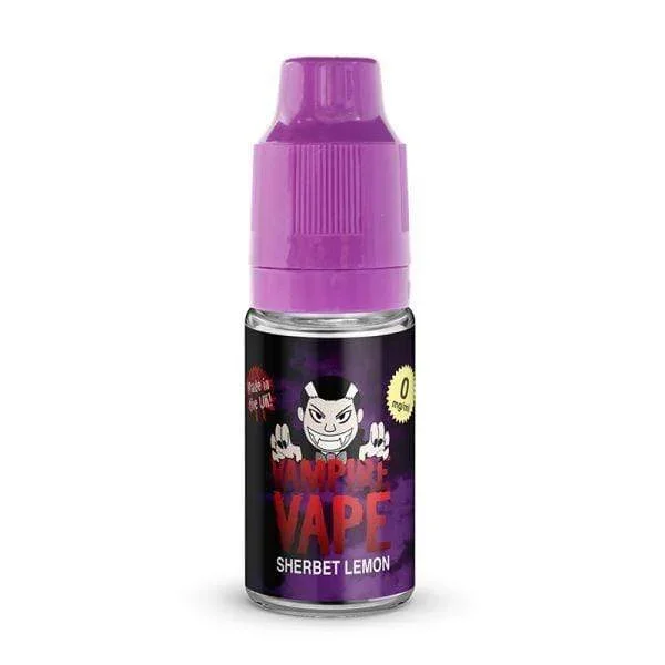 Vampire Vape 10ml E-Liquid – Sherbet Lemon